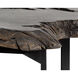 Wyatt 46 X 37 inch Black / Dark Brown Coffee Table